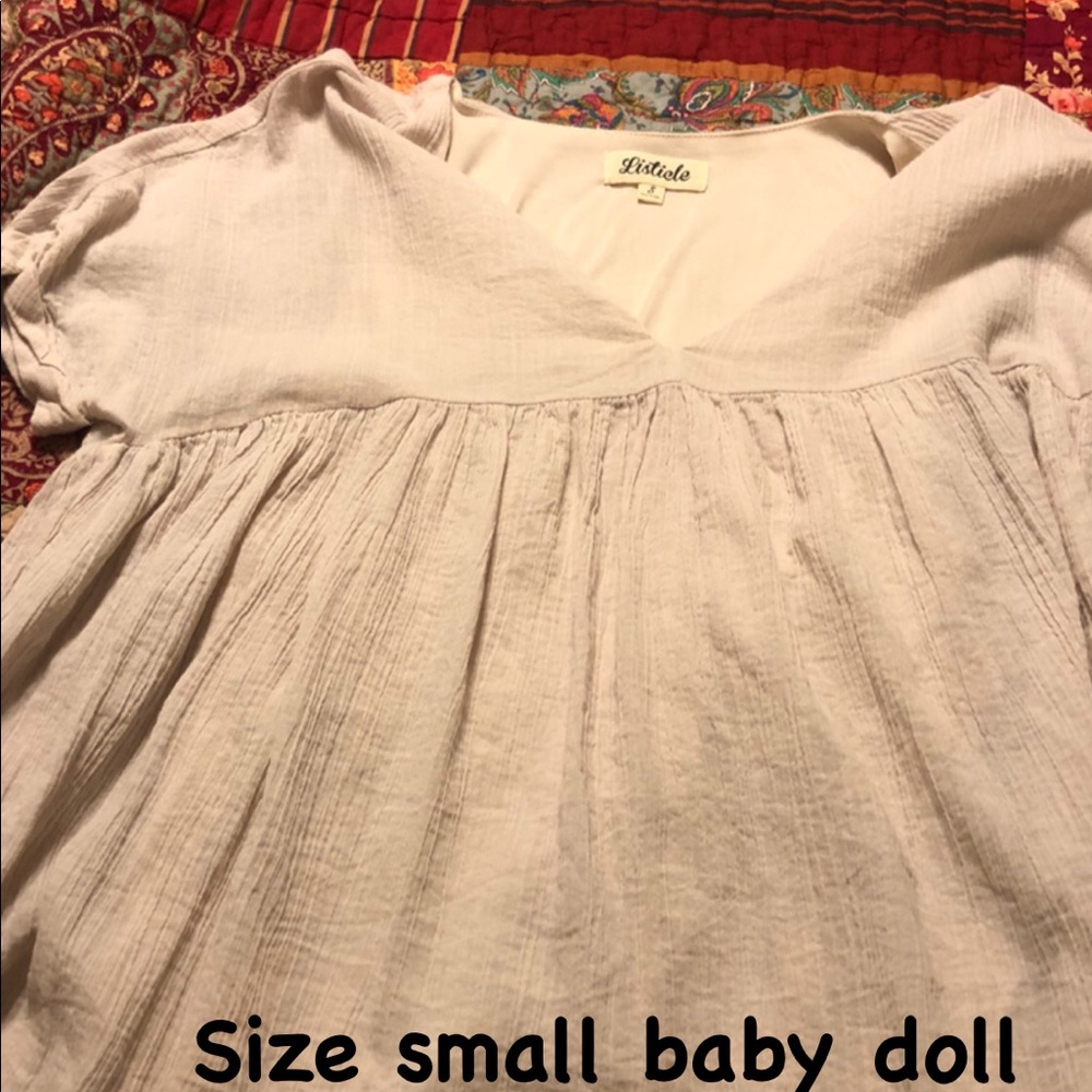 Baby doll dress off white